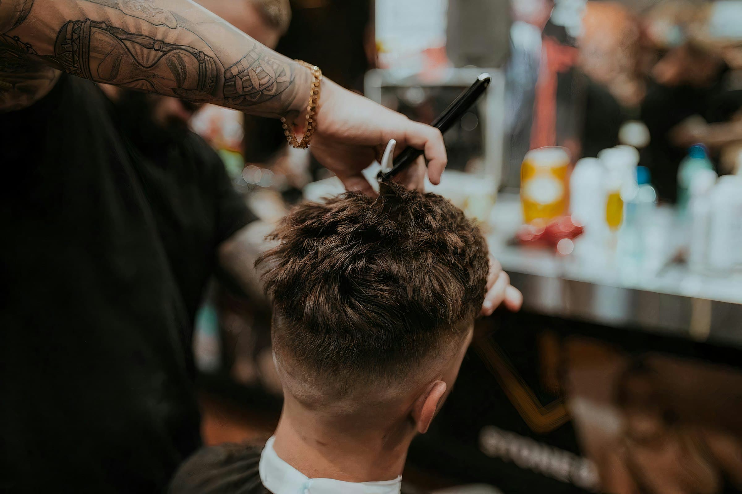 Hot towel shave prep and grooming tools